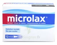 Microlax Sorbitol Citrate Et Laurilsulfoacetate De Sodium S Rect En Récipient Unidose 12récip-unidoses-can/5ml à BOUILLARGUES