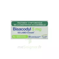 Bisacodyl Eg Labo Conseil 5 Mg Comprimés Enrobés Gastro-résistant Plq Pvc/alu/30 à BOUILLARGUES