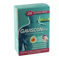 Gavisconell Menthe Sans Sucre, Suspension Buvable 24 Sachets à BOUILLARGUES
