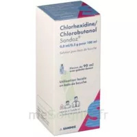 Chlorhexidine/chlorobutanol Sandoz 0,5 Ml/0,5 G Pour 100 Ml, Solution Pour Bain De Bouche Fl/200ml à BOUILLARGUES