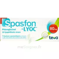 Spasfon Lyoc 80 Mg, Lyophilisat Oral à BOUILLARGUES