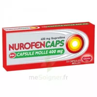 Nurofencaps 400 Mg Caps Molle Plq/10 à BOUILLARGUES
