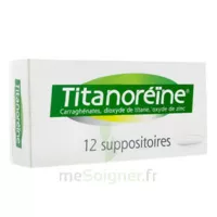 Titanoreine Suppositoires B/12 à BOUILLARGUES