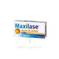 Maxilase Alpha-amylase 3000 U Ceip Comprimés Enrobés Maux De Gorge B/30 à BOUILLARGUES